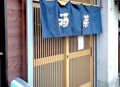 新馬場駅近くにある居酒屋酒菜の外観